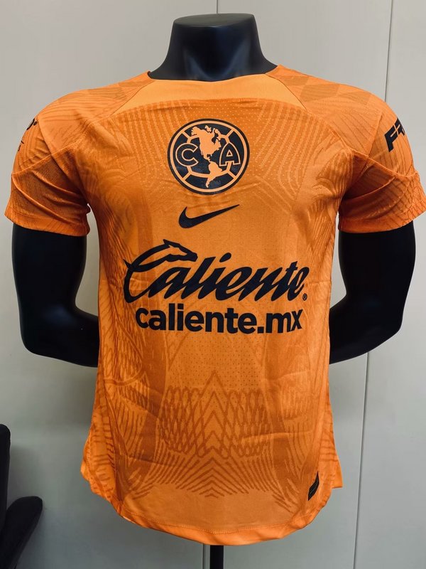 AAA Quality Club America 23/24 GK Orange Soccer Jersey(Player)
